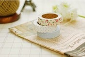Image of Set de 3 fabric tape "first love"