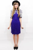 Image of blue icicles dress