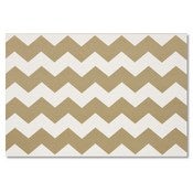 Image of Gold Chevron Placemat 