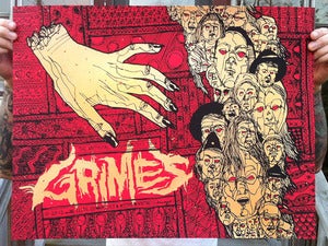 Image of Grimes - Screenprinted Poster