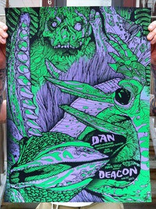 Image of Dan Deacon (2012) - Screenprinted Poster
