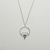 Image of SURYA NECKLACE - SILVER