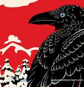 Image of The Raven's Winter Giclee Print 16"x20" or 18"x24"