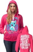 Image of Awake Bat Kitty Hoody