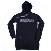 Image of Black w/Grey Hoody Dress