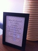 Image of SALE!!! IN FRAME: "making the decision - mummy " 