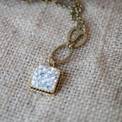Image of Clear Crystal Necklace 
