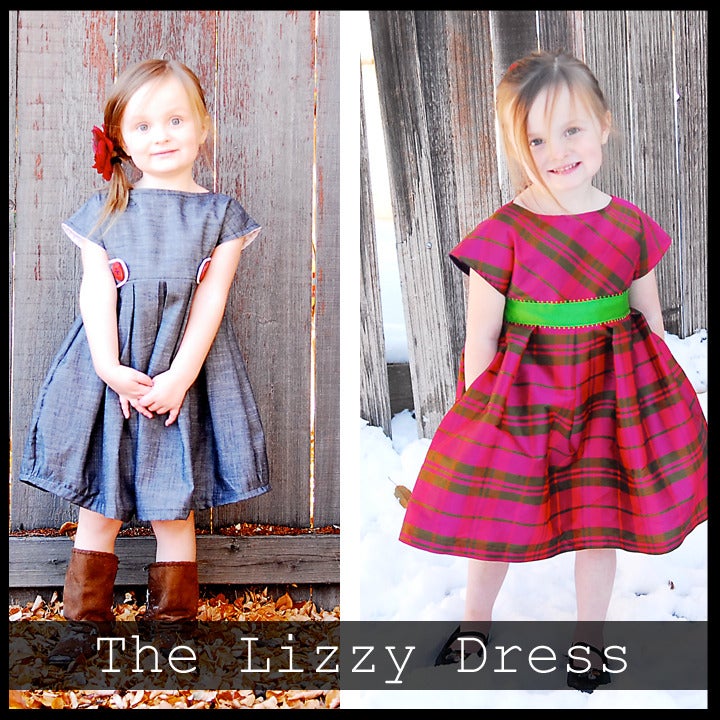 The Lizzy Dress Pattern Image of The Lizzy Dress Pattern