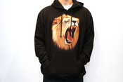 Image of "Scream" Men's Hoodie - Black