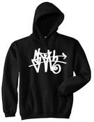 Image of Black SLOTH Tag Hoodie