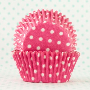 Image of Pink Dot Cupcake Liner