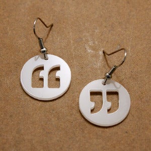 Image of Quote Earrings