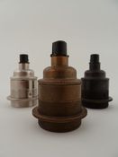 Image of metal | lightbulb holder | ES | standard screw