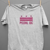 Image of pedal dc t-shirt - women's and men's sizes