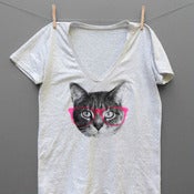 Image of gee whiskers series: nerd t-shirt