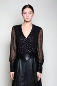 Image of Portrait Collar Blouse