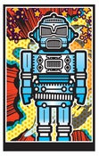 Image of GIANT ROBOT_comic 24x36