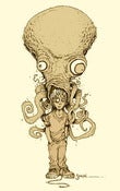 Image of 'Squid Head' print