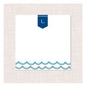 Image of making waves personalized notepad