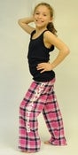 Image of Pink/Navy Gymnastics Flannels