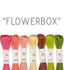 Image of Sublime Stitching's 6 pack of Embroidery Floss - Flowerbox