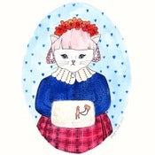 Image of Georgina Kitten Print 