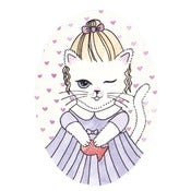 Image of Angelina Kitten Print