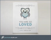 Image of "You Are So Loved" (Owl)
