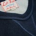 Image of Indigo Dyed Loop Terry Crossgrain Crew
