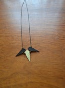 Image of 3 Points Necklace (black)