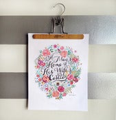 Image of abode love print 11"x17"