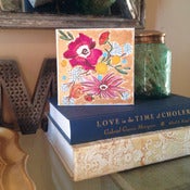 Image of gold gilded mini 5"x5"