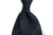 Image of Navy Twill w/ Burgundy Check