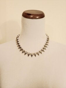 Image of Single Strand Spike Necklace