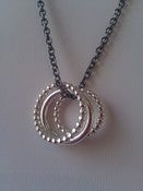 Image of 3 ring circus necklace