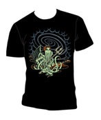 Image of Lady Cthulhu Tee Shirt in Black