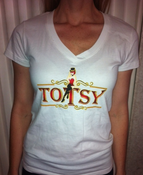 Image of Gal's White Totsy Tee