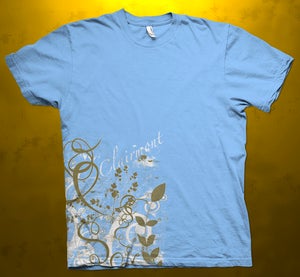 Image of Blue Swirls Tee