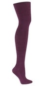Image of Over the Knee Socks-Plum