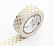 Image of Gold Dot Washi Tape