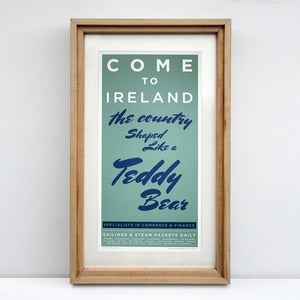 Image of COME TO IRELAND - THE COUNTRY SHAPED LIKE A TEDDY BEAR