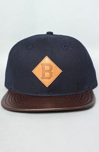 Image of The Bension B Strap back Blue