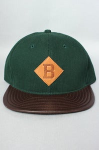 Image of The Benson B Strap back Green