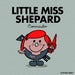 Image of “Little Miss Shepard” - Grey Marle, White & Oyster Grey women's tee