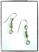 Image of Resist 1 Earrings - Gray