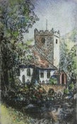 Image of "Church at Grasmere", Lake District, England