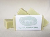 Image of Peppermint, Rosemary and Lavender handmade soap