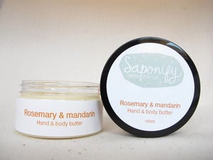 Image of Rosemary and Mandarin Hand and Body Butter