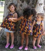 Image of ZAMBIAN chitenge  handmade girls tunic top dress sz 18 months -4 yrs