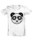 Image of Panda Paint Eater White T-Shirt